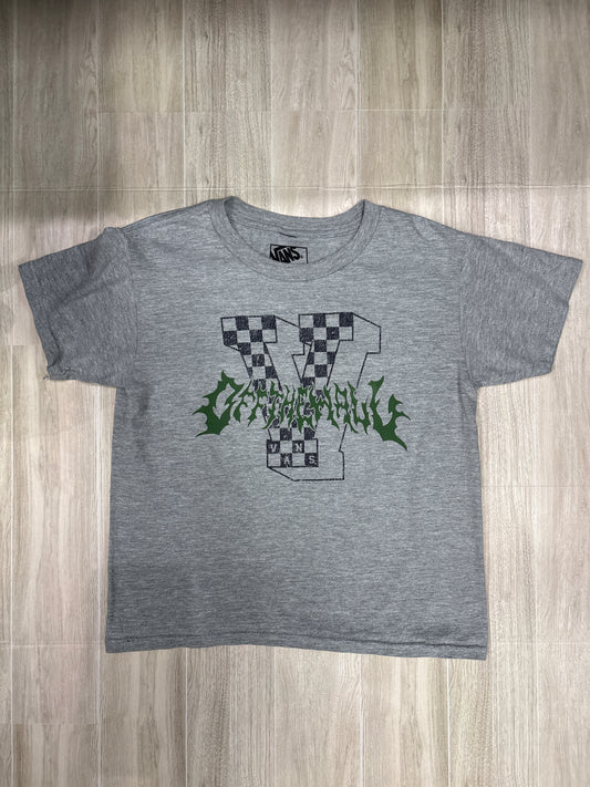 7/8 Vans Grey Off the Wall Graphic Shirt