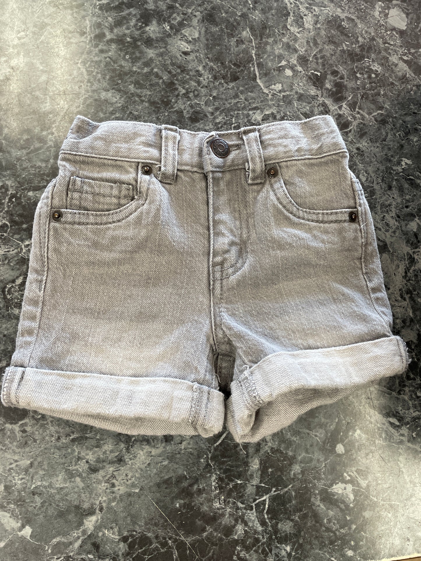 12m Grey Denim Shorts