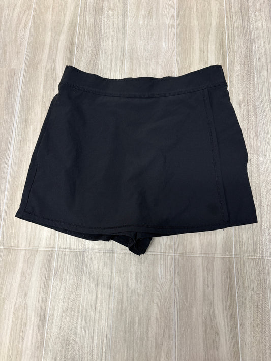7/8 Black Athletic Skort
