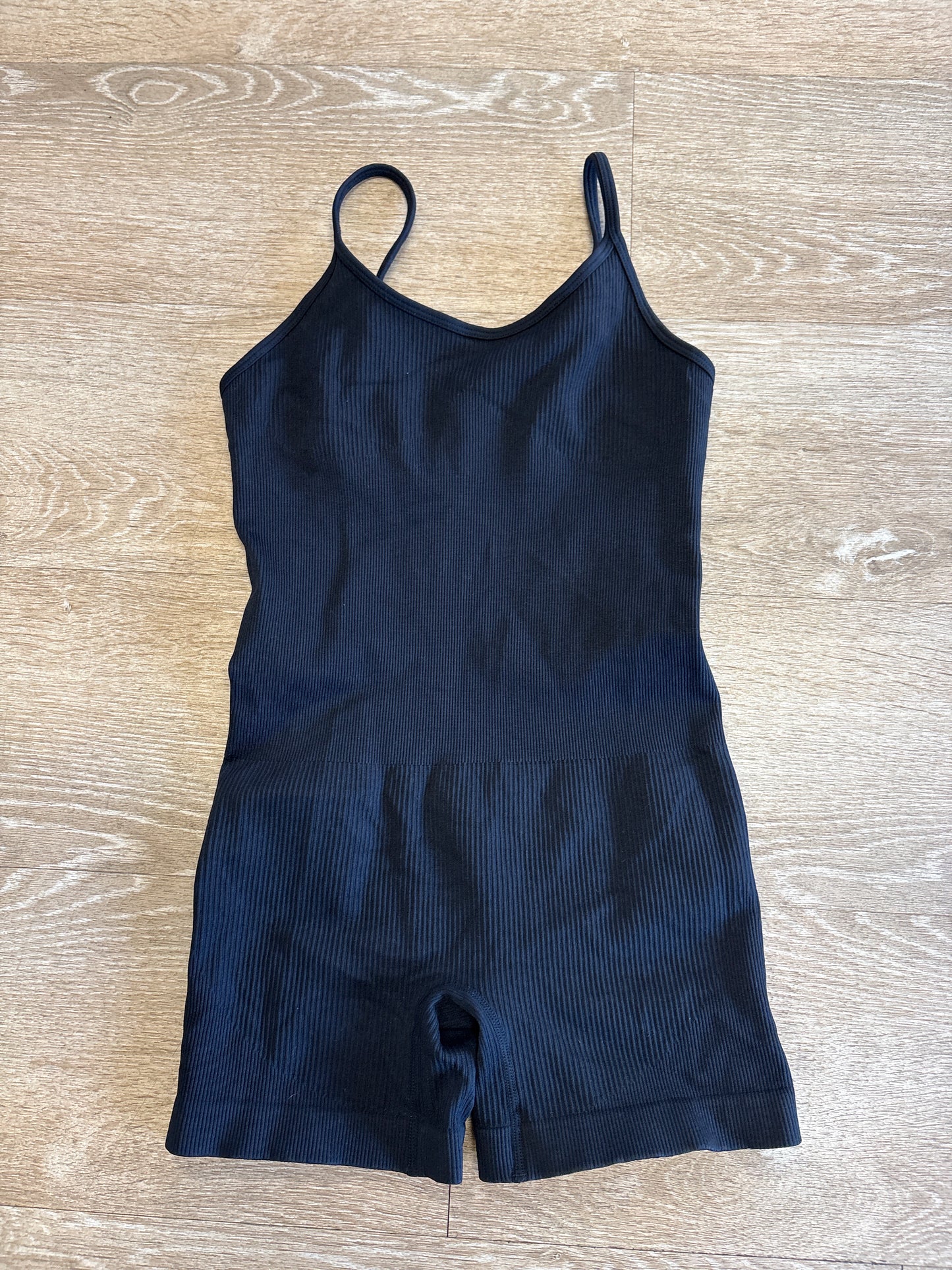 Womens Small Black Tank Romper
