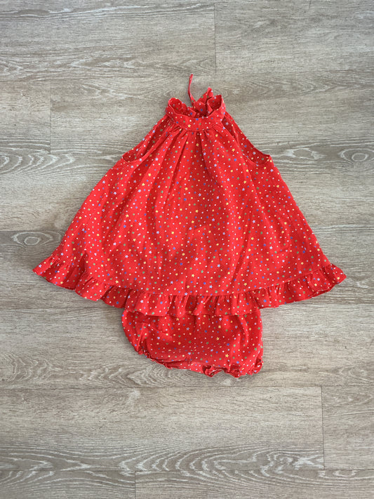 Vintage 3T Red Star 2 Piece Set