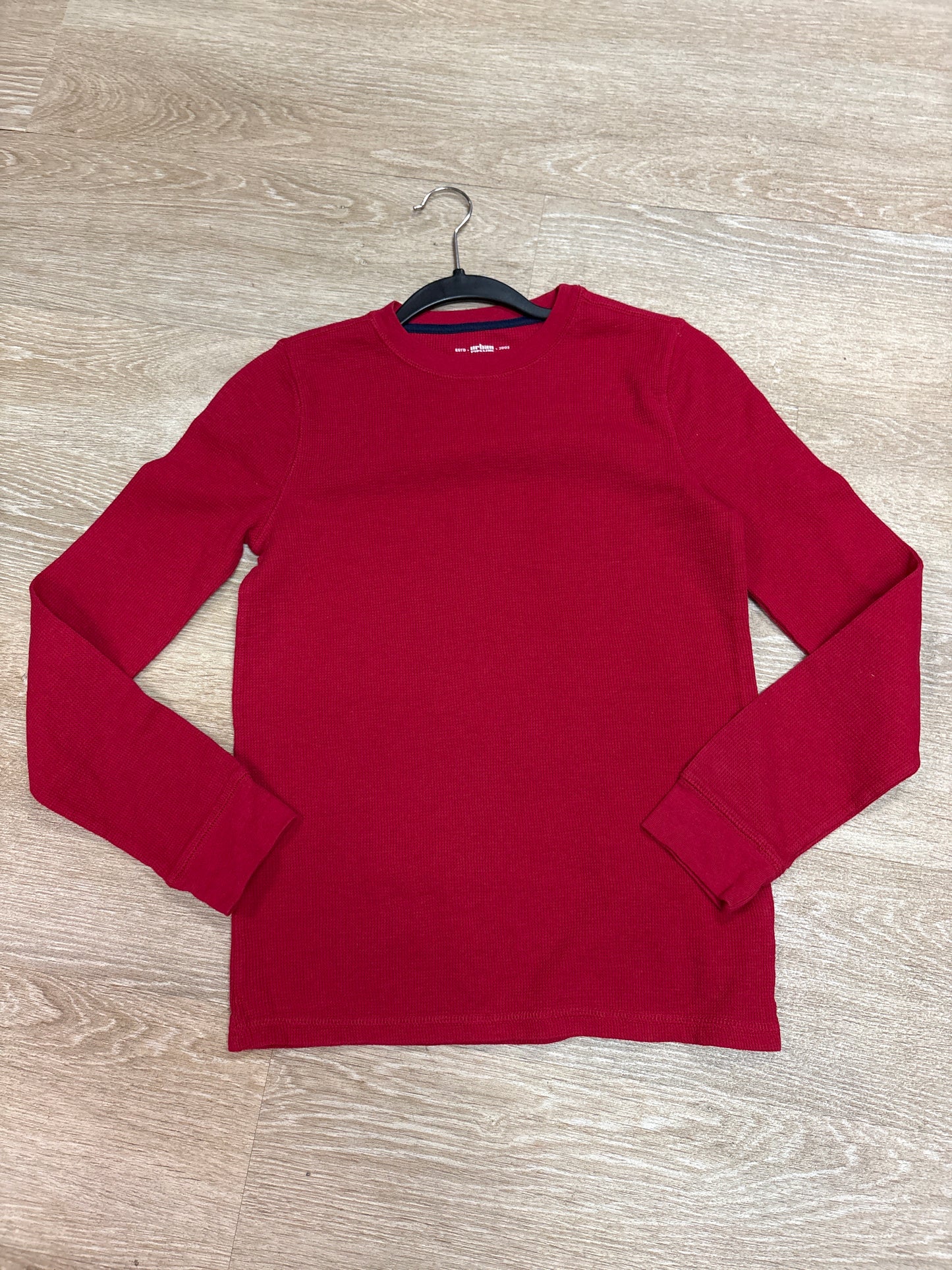 10/12 Red Waffle Knit Thermal