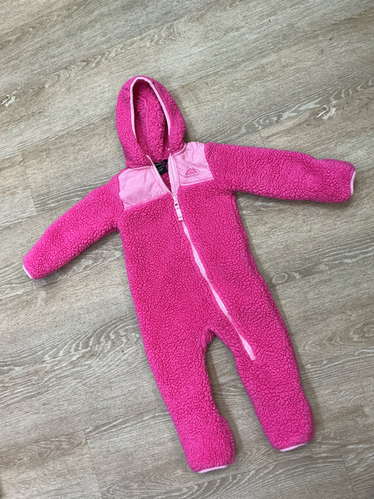18m Pink Teddy Suit