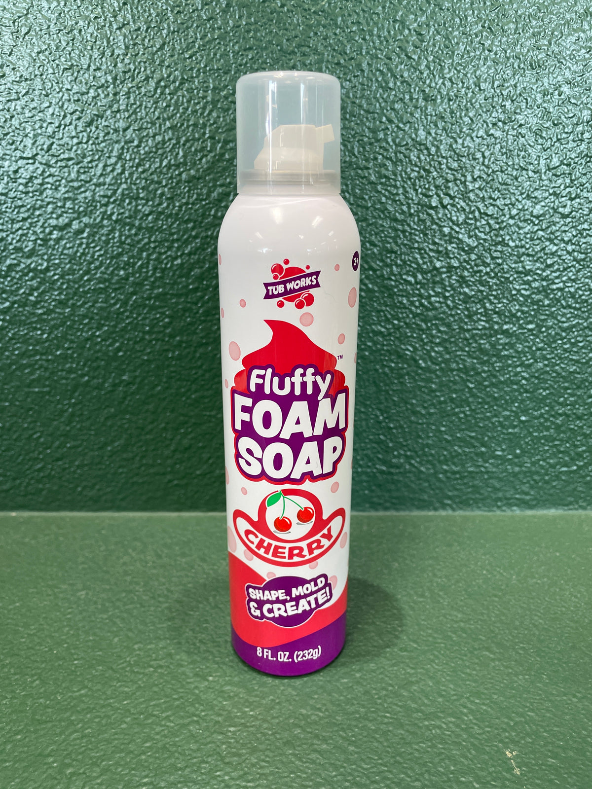 NEW Tub Works - Fluffy Foam Soap - Red Cherry