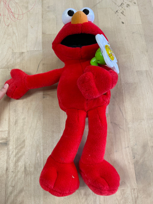 Toy - Elmo With Flower Electronic Plush - Blemish