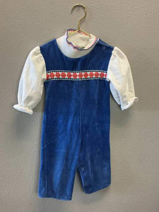 Vintage 12m Health Tex Romper