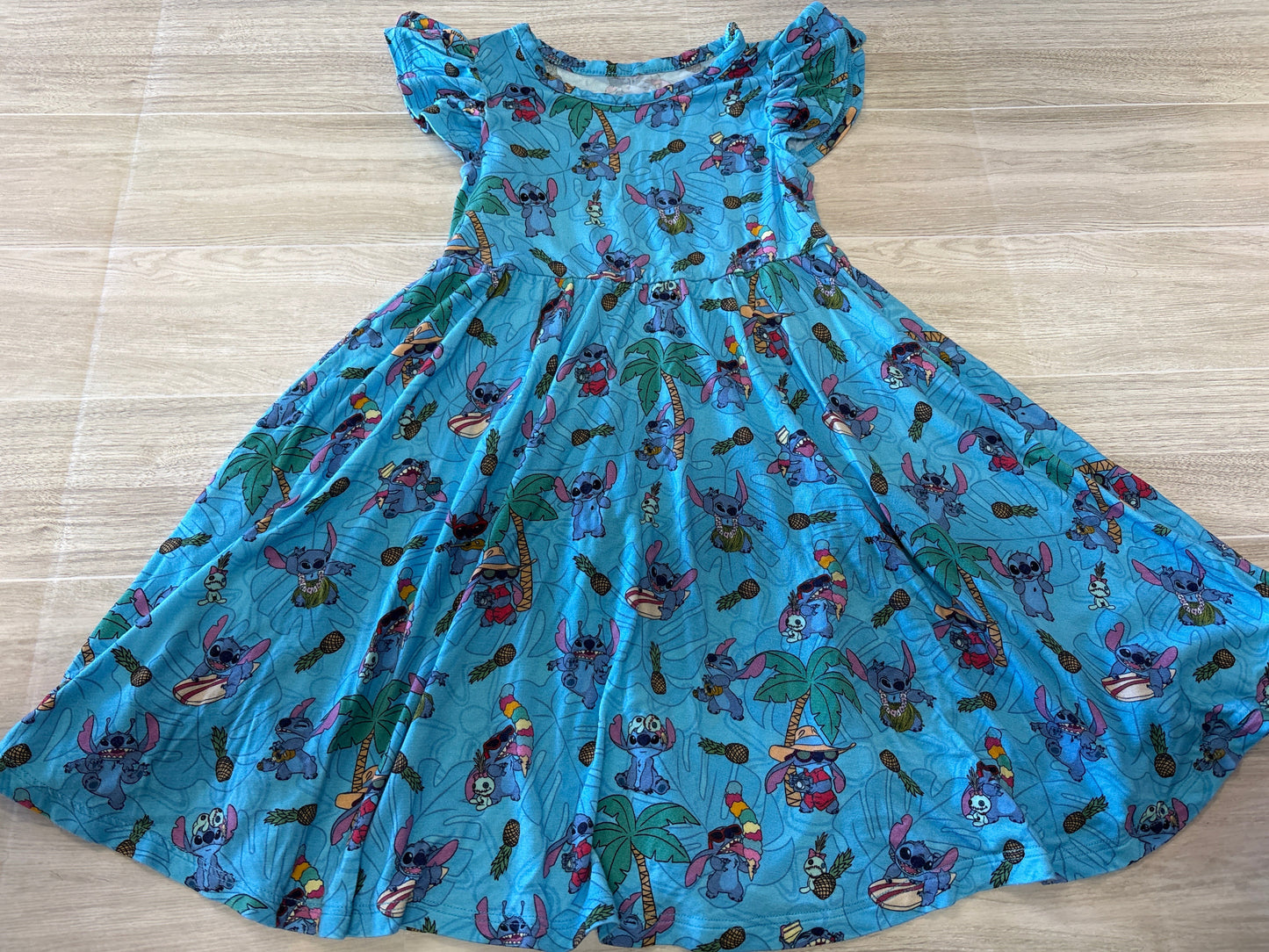 2T Posh Peanut x Disney Stitch Twirl Dress