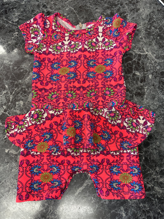 12-24m DotDot Smile Ruffle Romper