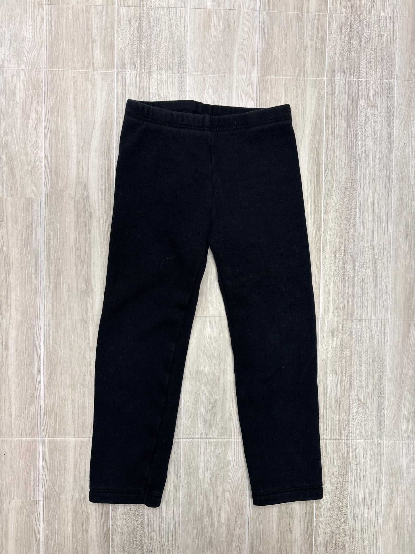 4T Black Lined Legging