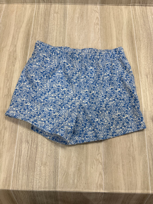 4T Blue Multi Floral Shorts