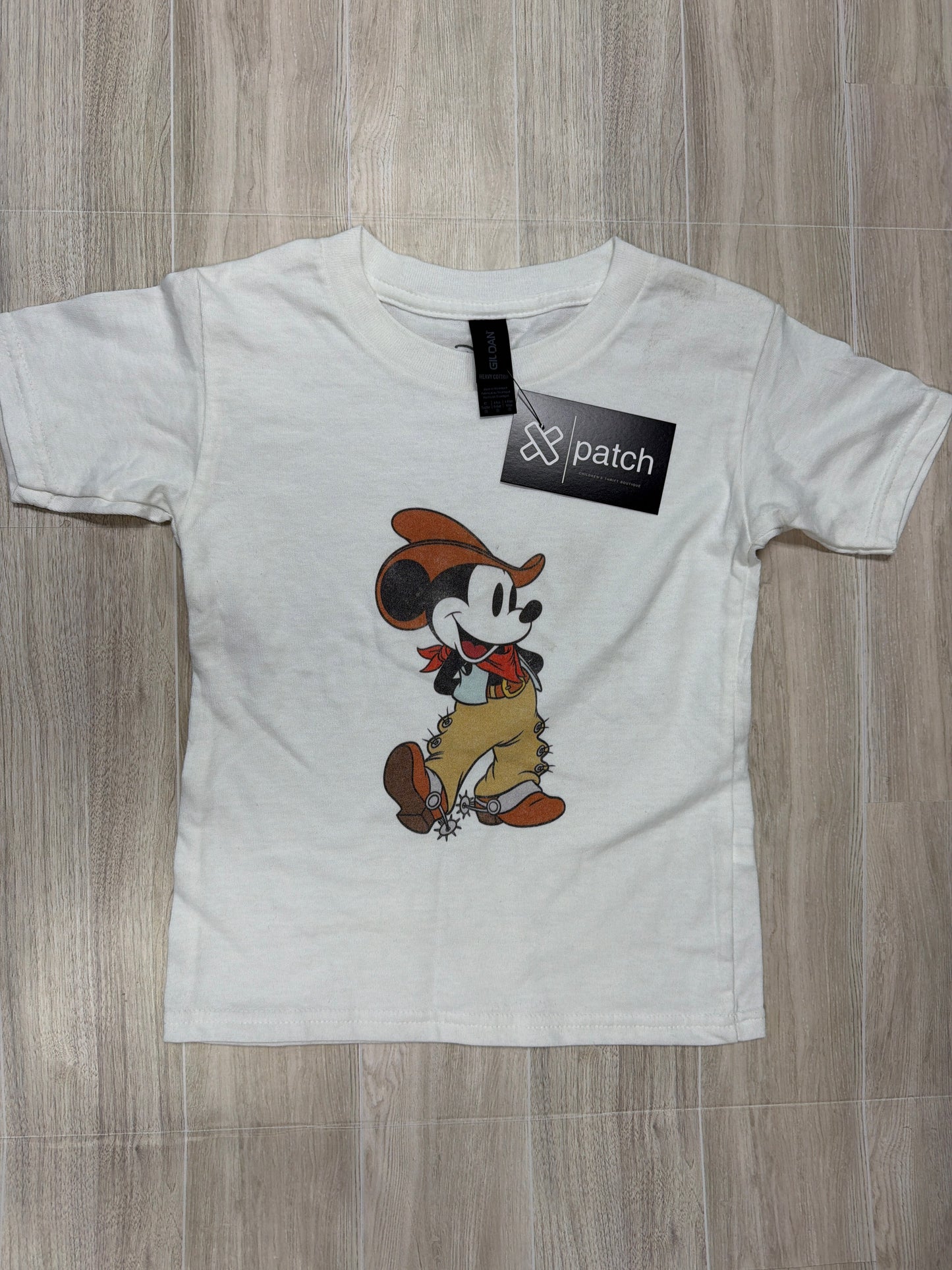 4T Mickey Cowboy Tee