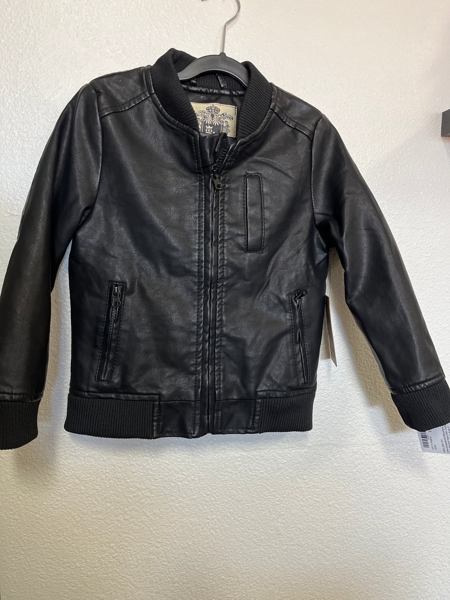 NWT 4T Pleather Jacket