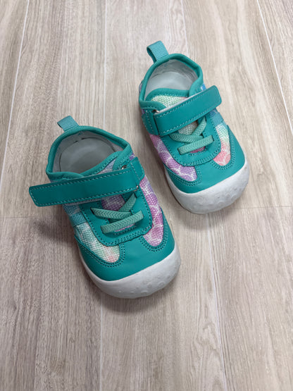 6c Teal Mermaid Velcro Slip On Shoes