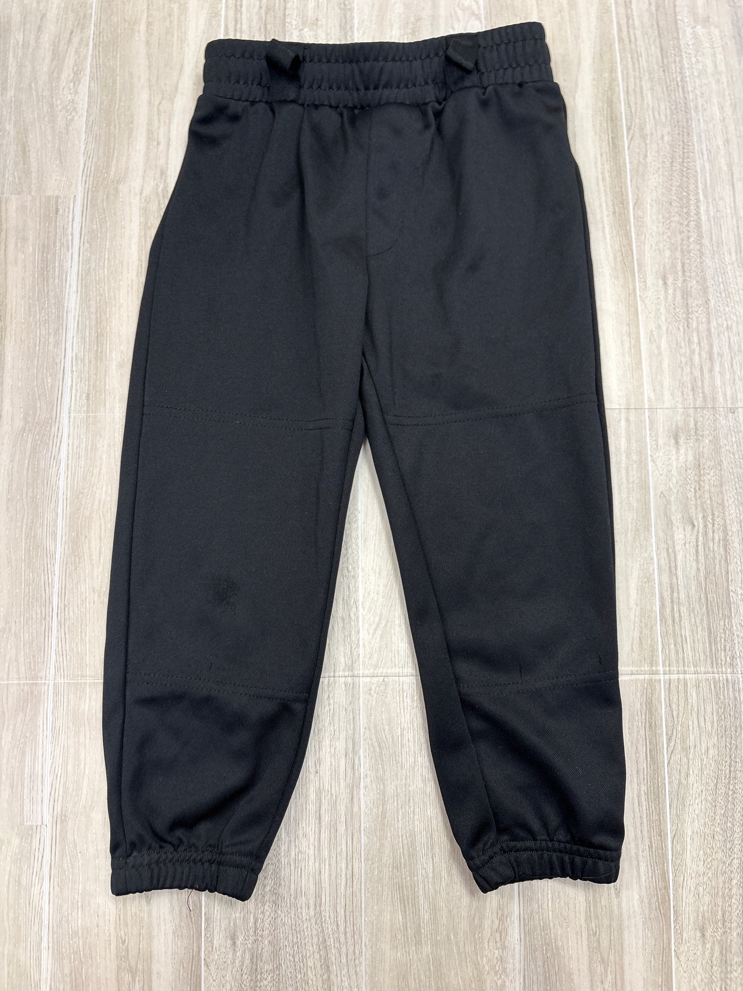 4T Black Baseball Pant