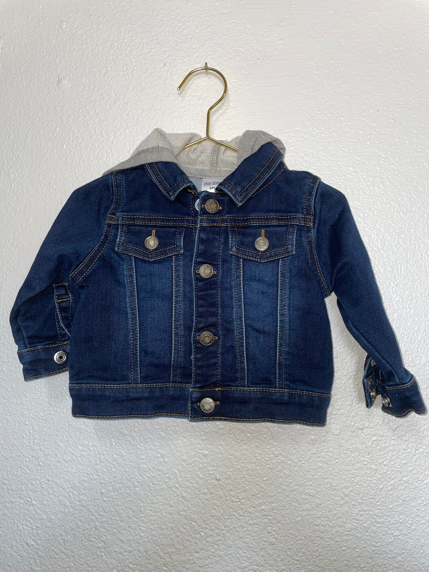 9m Denim Hooded Jacket