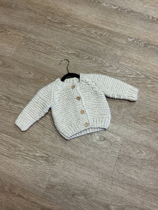 NWT 6-12m Chunky Knit Cardigan
