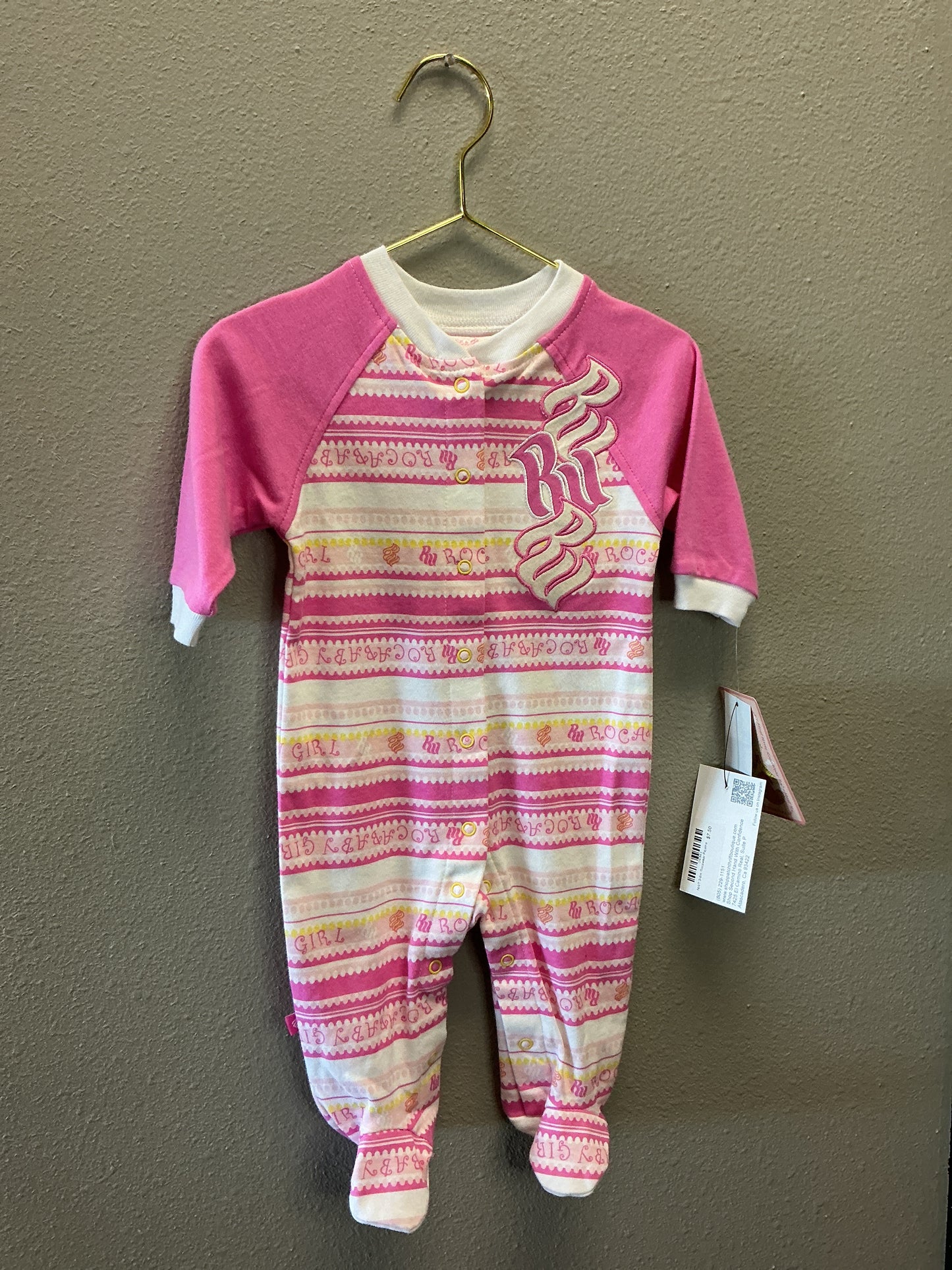 NWT 0-6m Rocawear Pajama