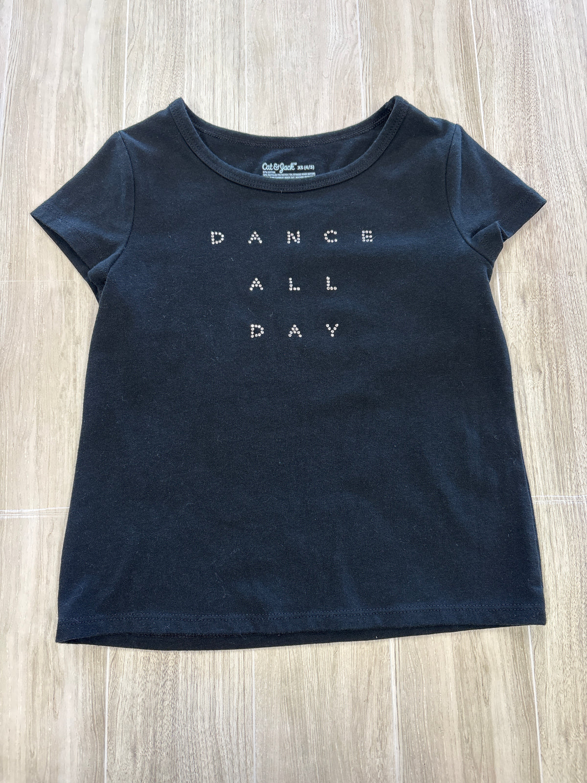 4/5 Black Dance All Day Tee