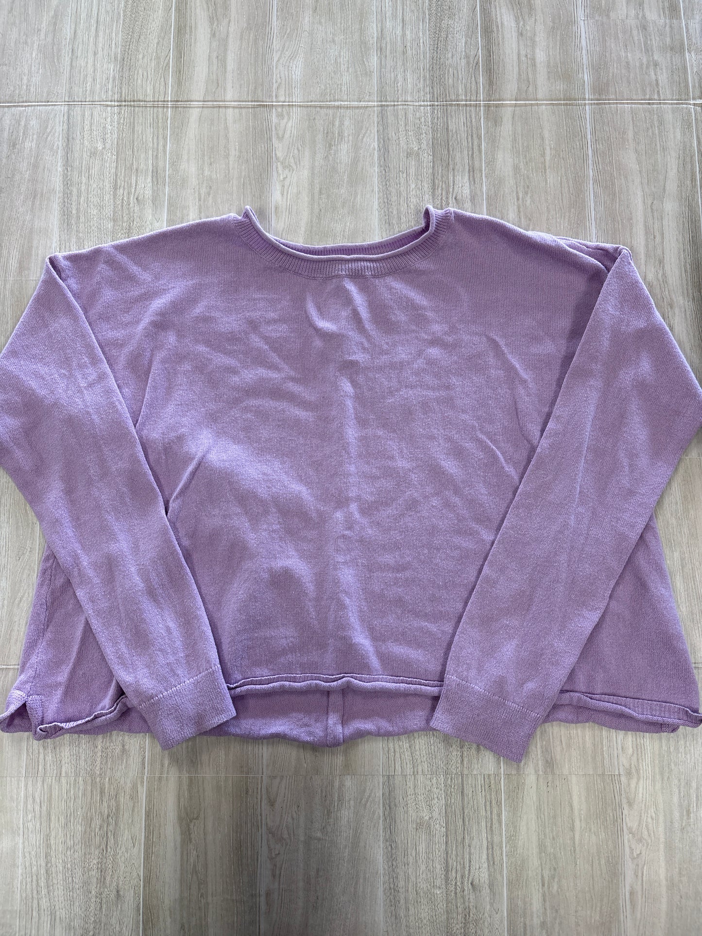 10/12 GAP Lavender Knit Long Sleeve