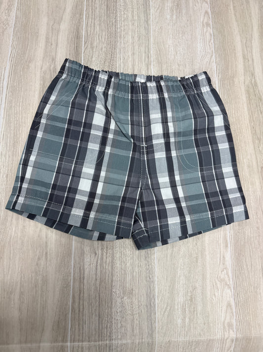6m Grey Plaid Shorts