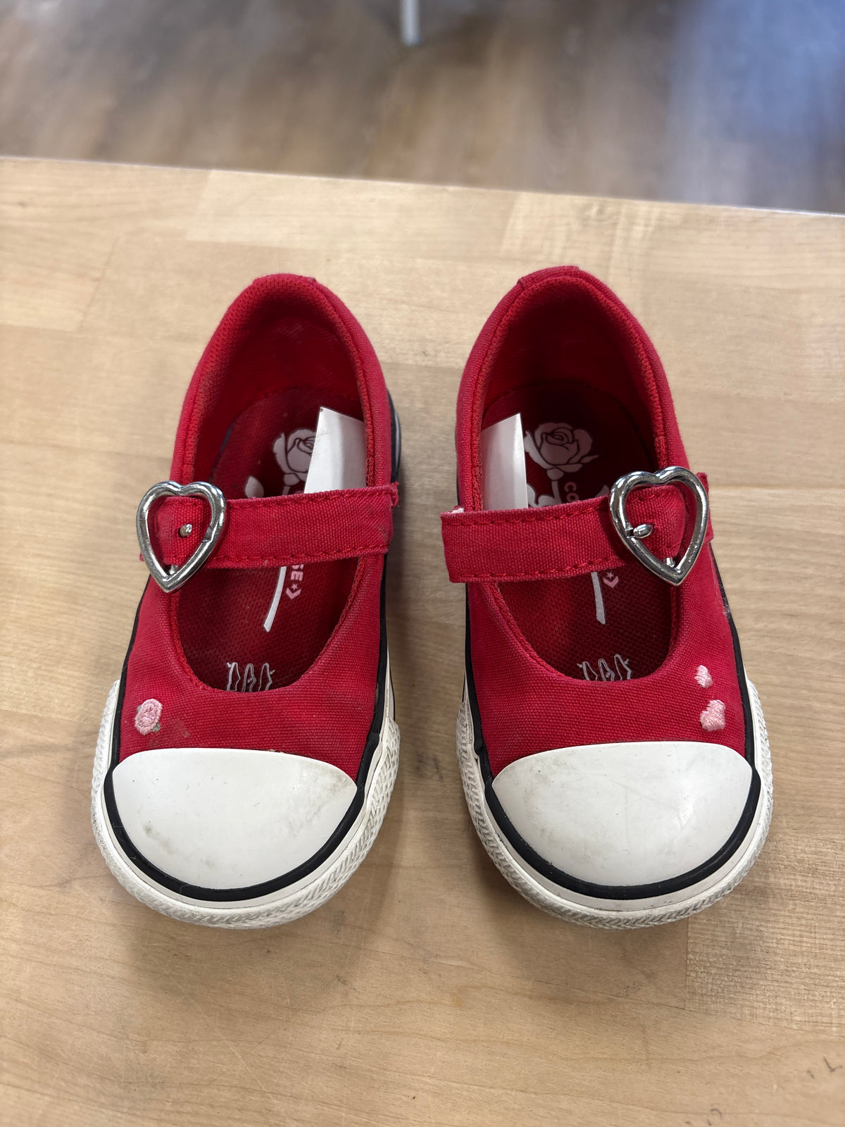5c Red Mary Jane Converse