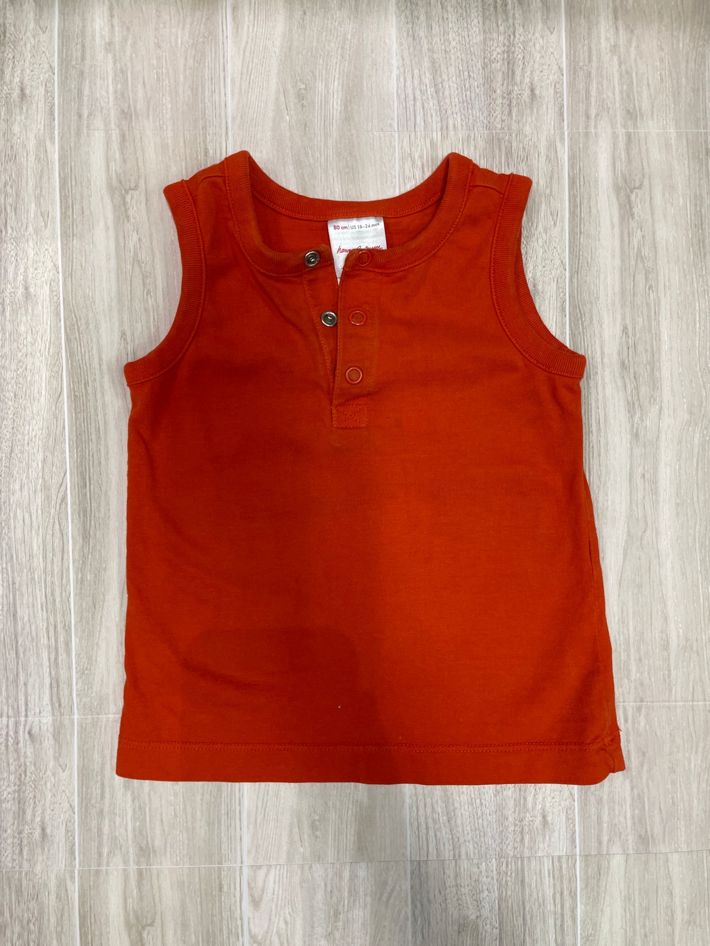 18-24m Hanna Andersson Orange Tank Top