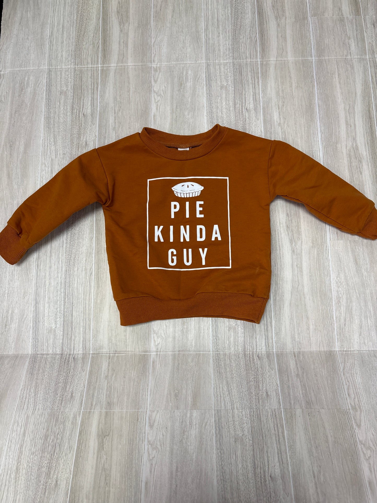 12-18m Pie Kinda Guy Crewneck