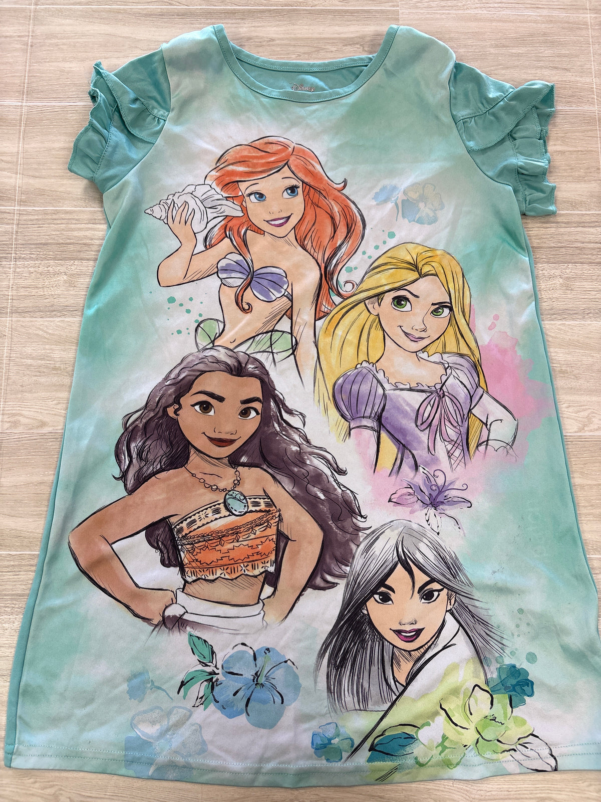 7 Mint Princess Nightgown - Blemish