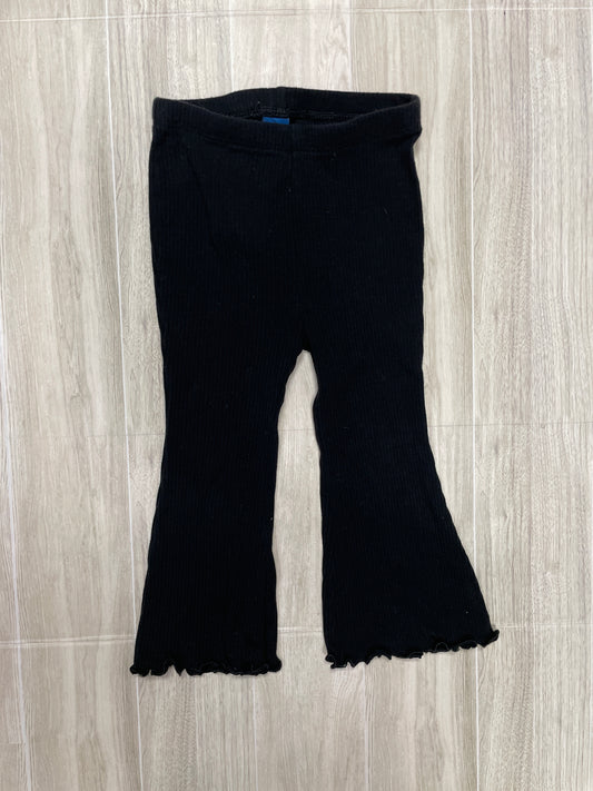 18-24m Black Ribbed Flare