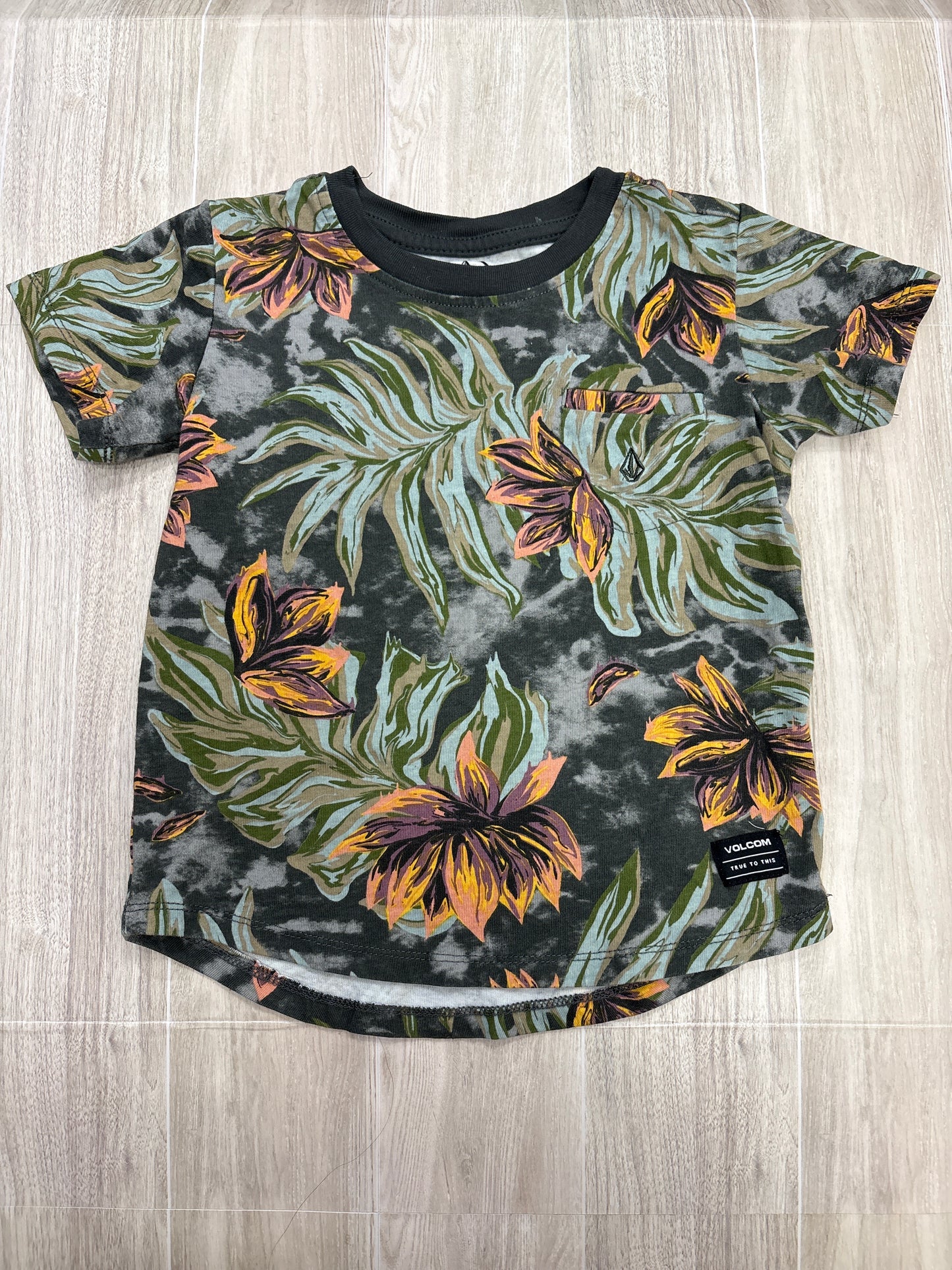 3T Leafy Greens Volcom Graphic Tee