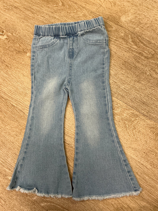 18-24m Baileys's Blossoms Denim Flare Pants