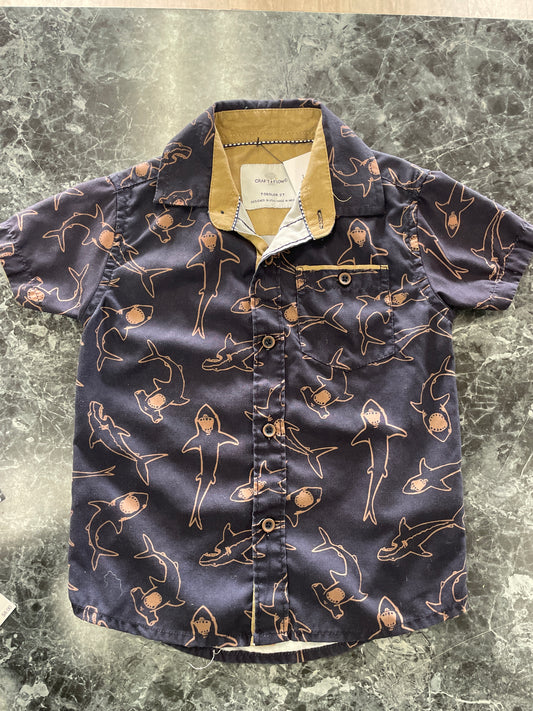 2T Craft + Flow Shark Button Up