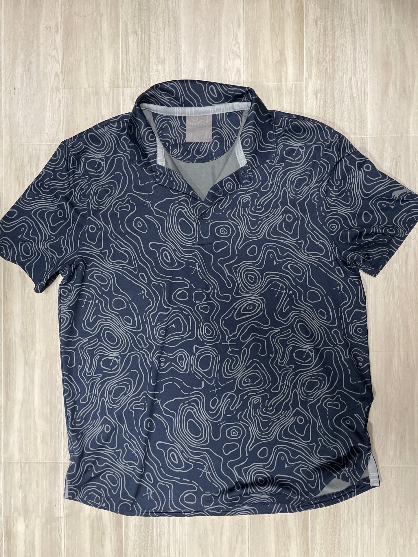 10/12 Navy Pattern Puma Tee