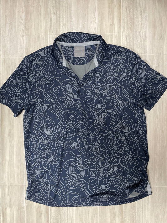 10/12 Navy Pattern Puma Tee