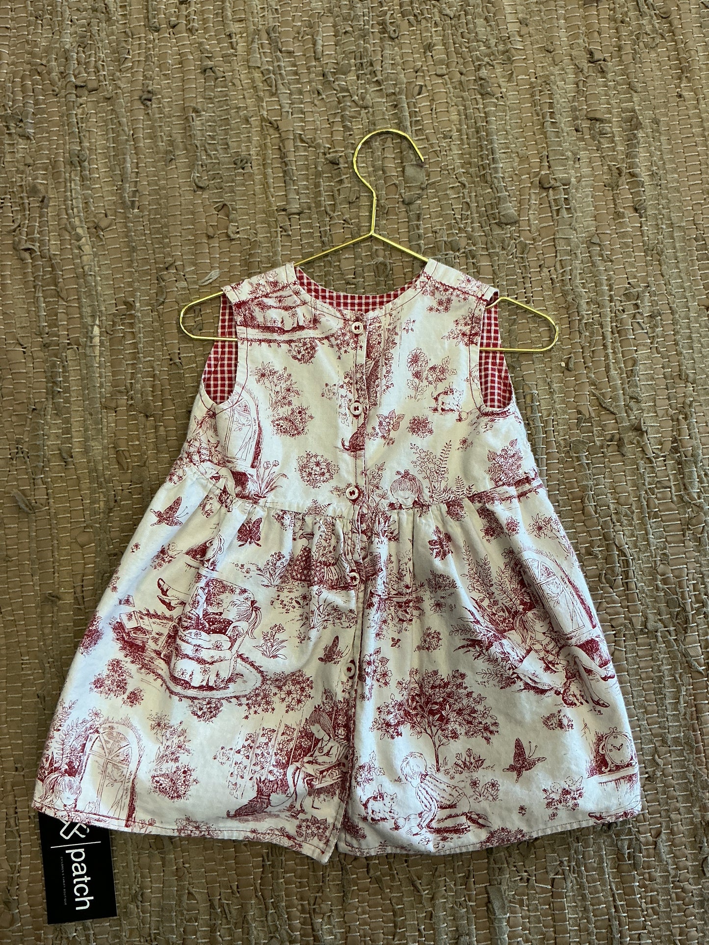 12-18m-handmade-vintage-fabric-reversible-dress