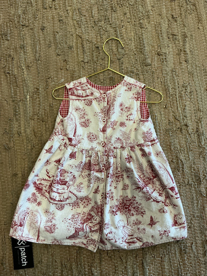 12-18m-handmade-vintage-fabric-reversible-dress