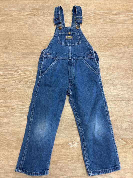 VINTAGE 4T Oshkosh Medium Wash Denim Overalls