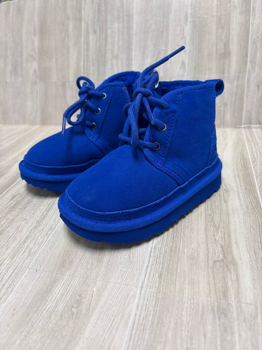 NWT 8c UGG Neumel Royal Blue Boots