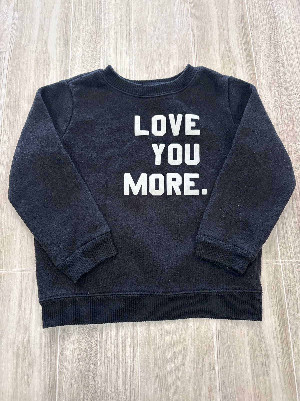 24m Black Love You More Graphic Crewneck