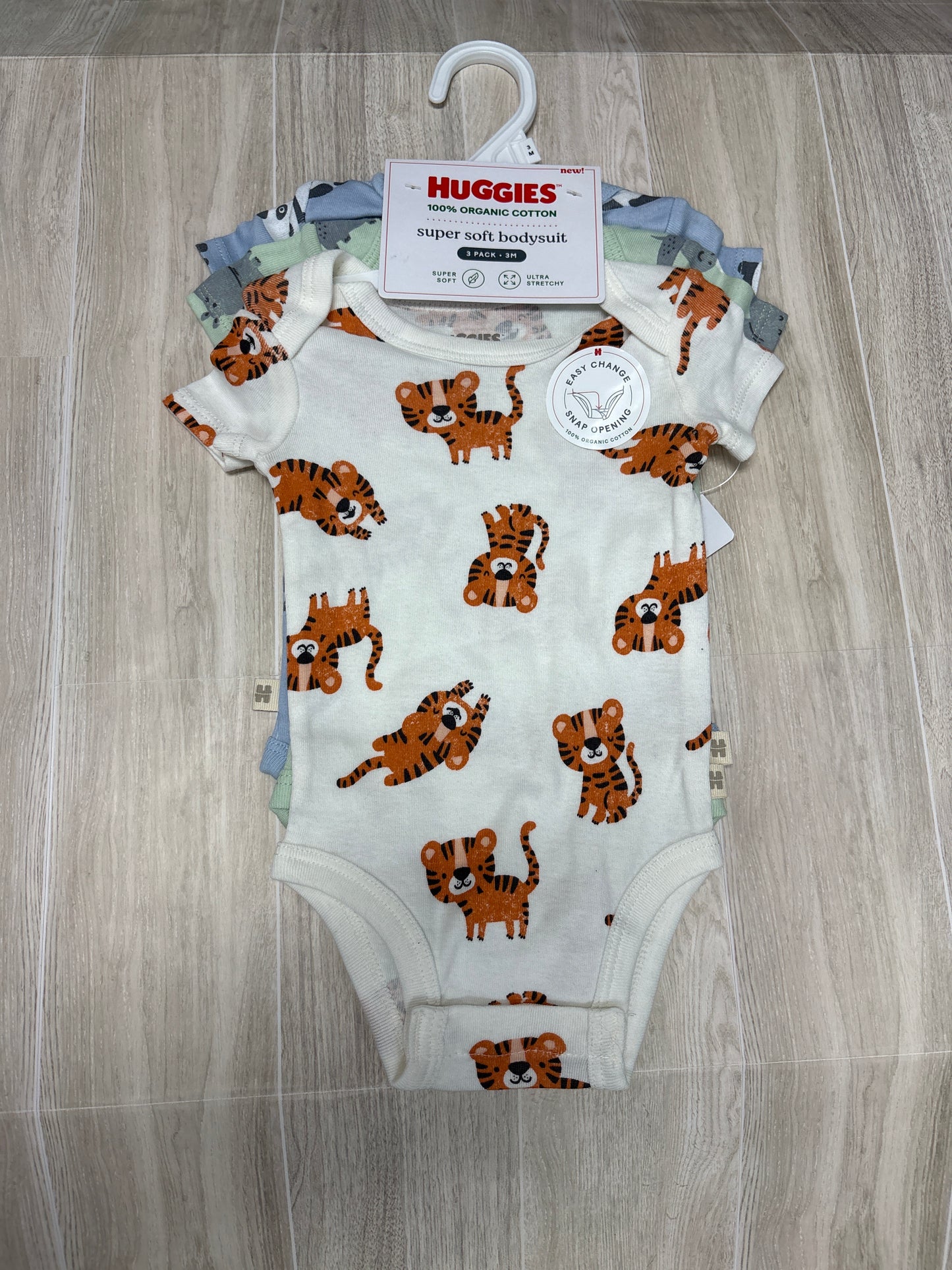 NWT 3m Animal Onesie 3 Pack