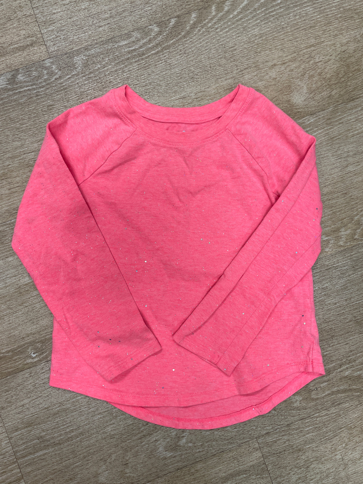 5T Pink Sparkle Long Sleeve