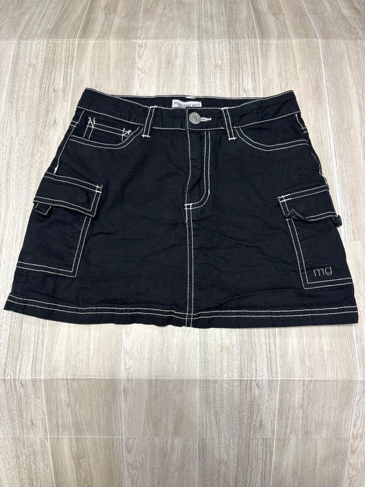 10 Madden Girl Black Cargo Skirt