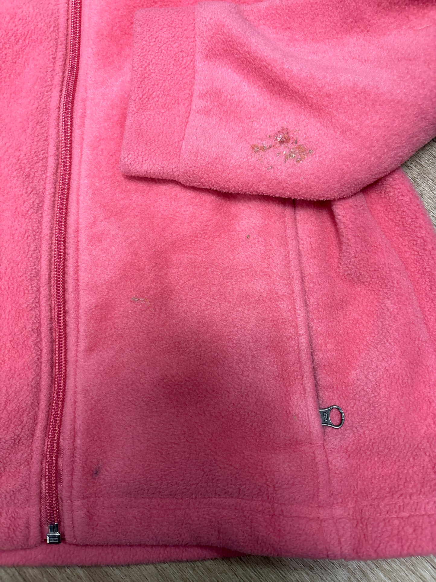 14/16 Pink Colombia Zip Up Jacket - Blemish