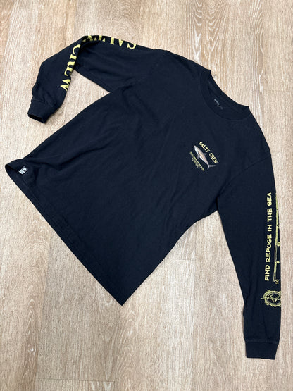 10/12 Black Salty Crew Long Sleeve