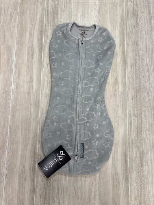 0-3m Swaddle Me Velour Sleepsack - Clouds