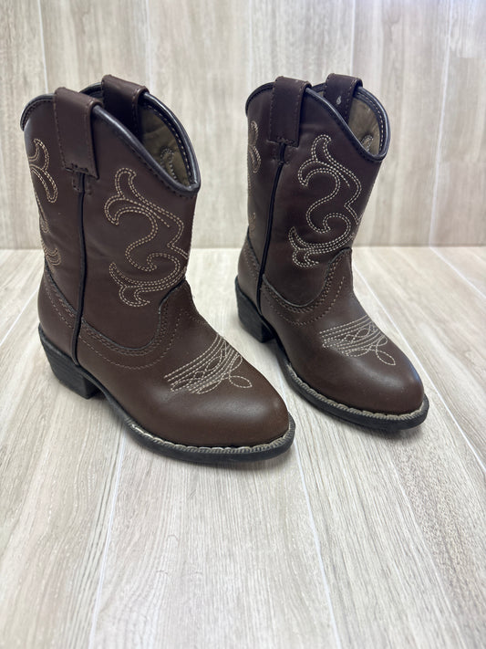 6c Canyon Trails Brown Western Boot