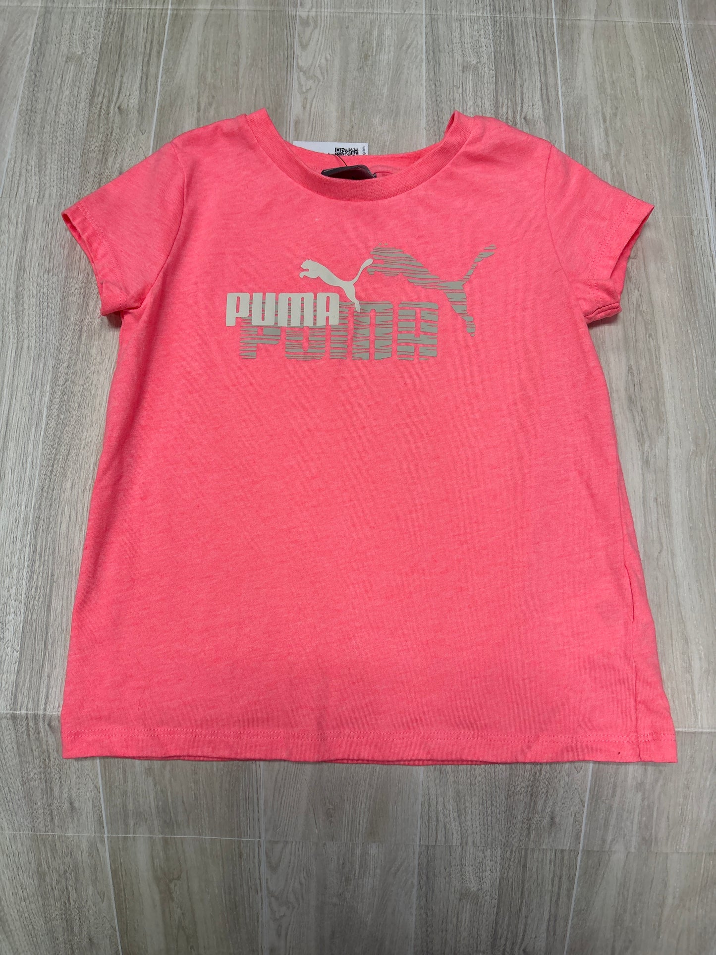 5T Neon Pink Puma Shirt