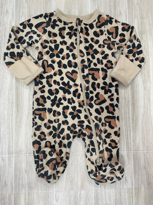 Newborn Leopard Pajama