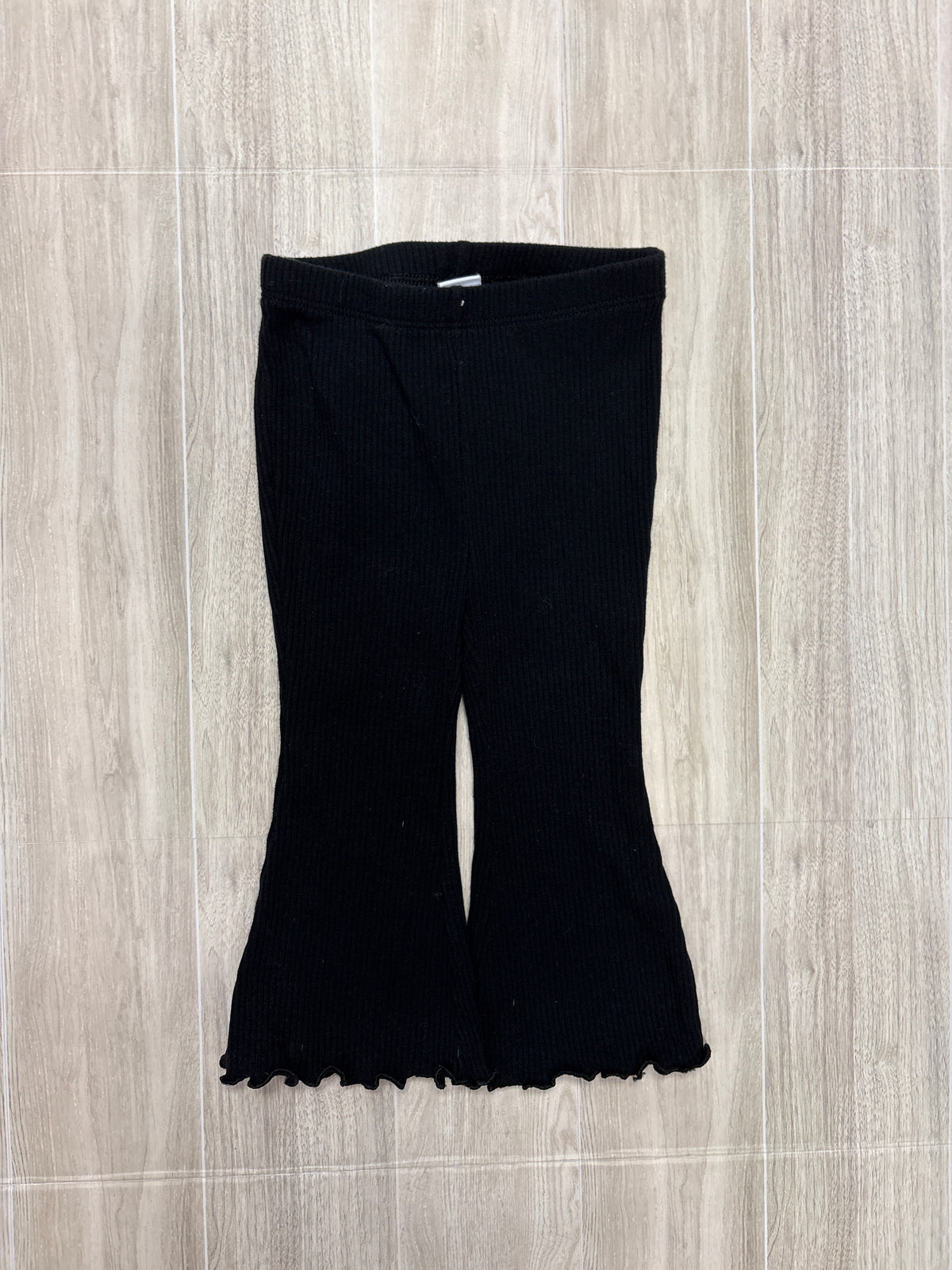12-18m Black Ribbed Flares