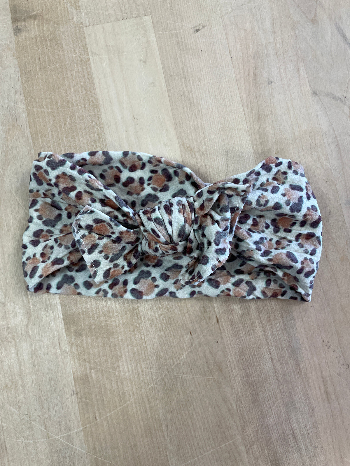 Infant Leopard Stretchy Headwrap